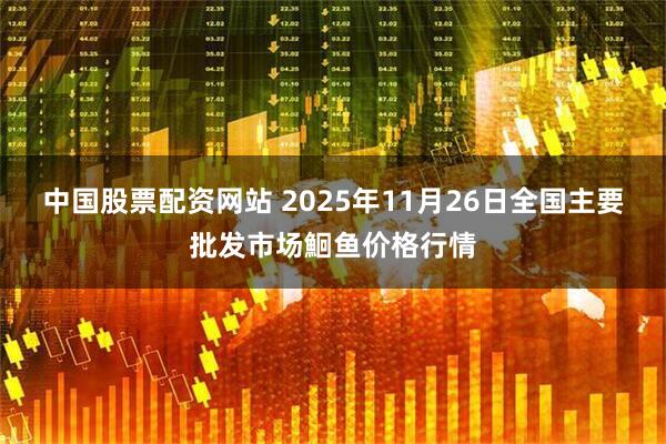 中国股票配资网站 2025年11月26日全国主要批发市场鮰鱼价格行情